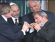 Lideranças judaicas brasileiras se encontram com o presidente Lula